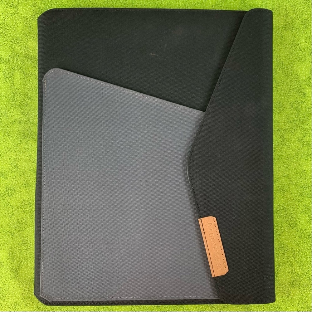 Rocket book Black and Gray Padfolio.